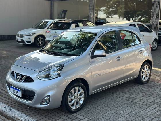 NISSAN MARCH 1.6 SV 16V FLEX 4P MANUAL NISSAN MARCH 1.6 SV 16V FLEX 4P MANUAL